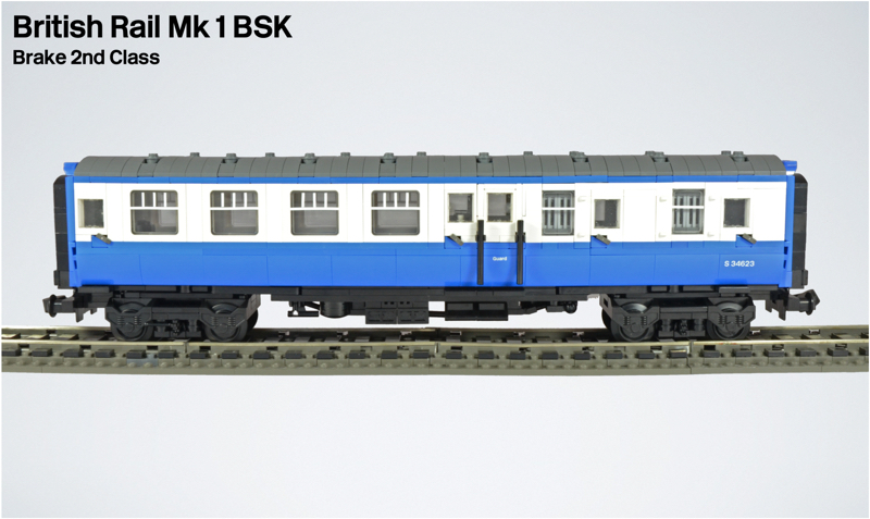 BR Mk 1 Brake 2nd (BSK) Coach