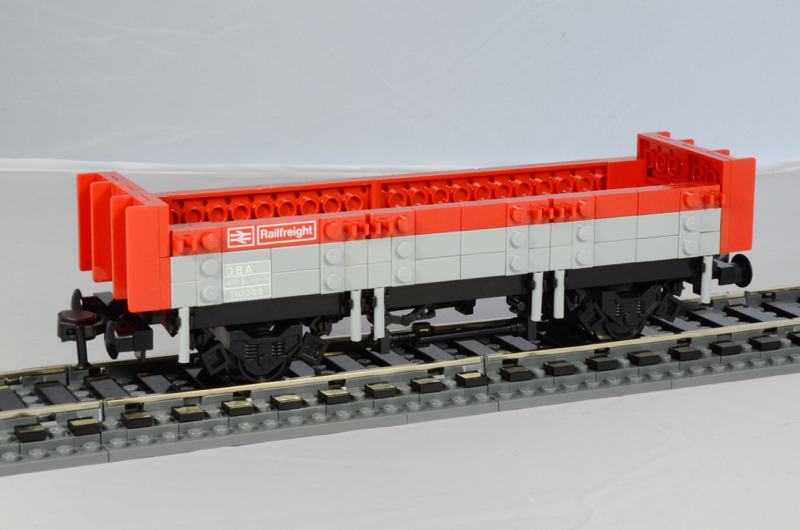 British Rail OBA Open Wagon (Railfreight) (Kit 7763)