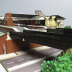 Fareham Lego Layout Station (Southwest view)